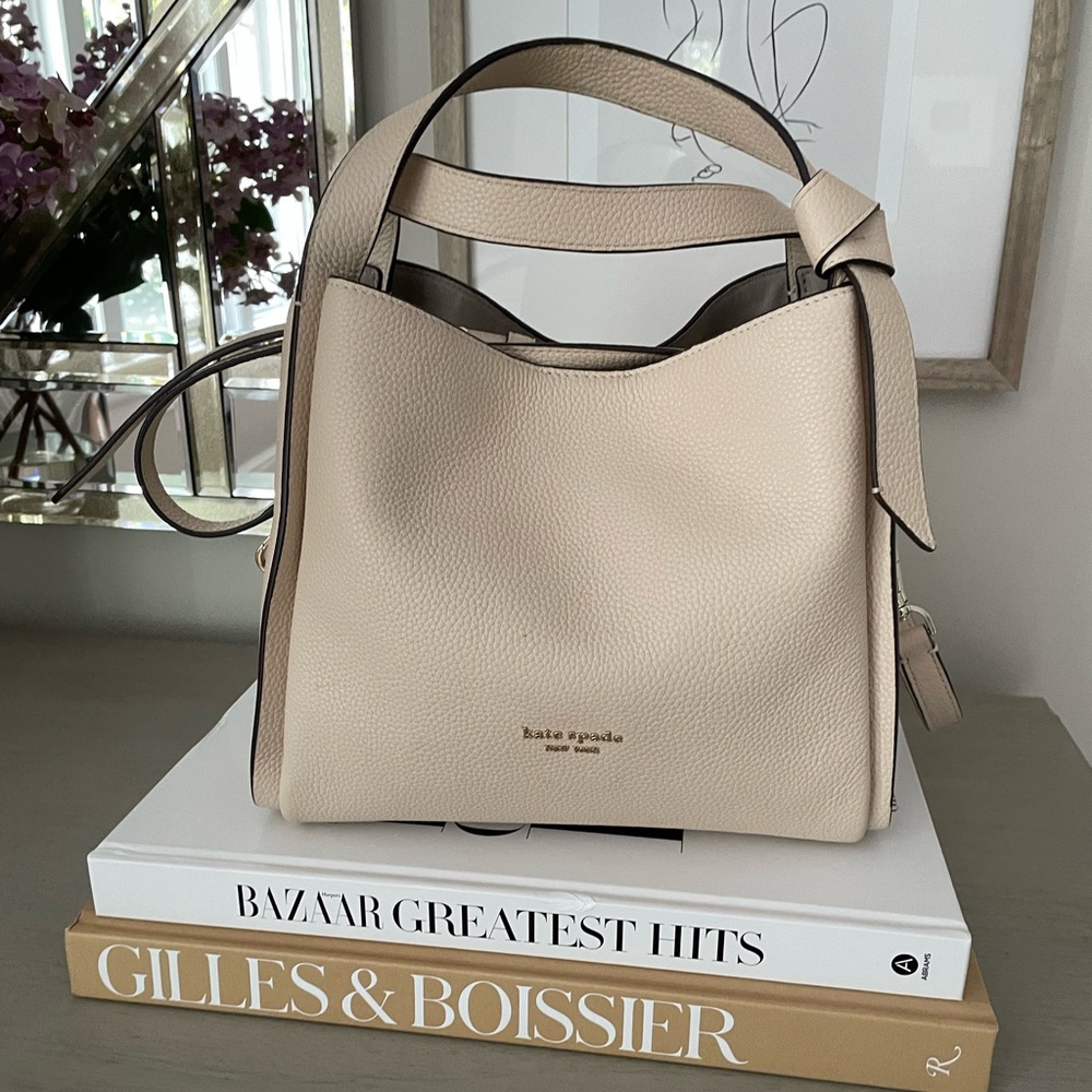 Kate Spade Medium Knott Leather Crossbody Tote